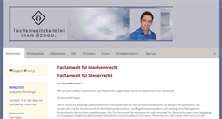 Desktop Screenshot of dortmund-fachanwalt.de