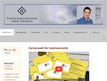Tablet Screenshot of dortmund-fachanwalt.de